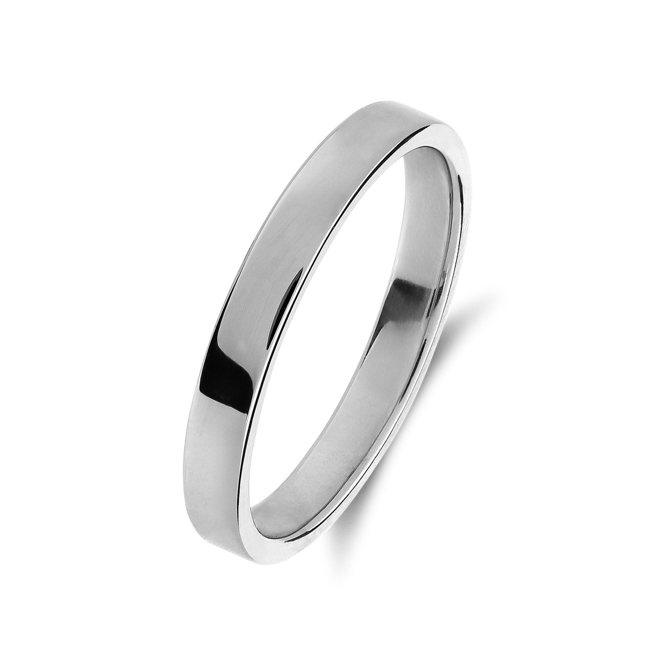 Zilveren liefdesring dames