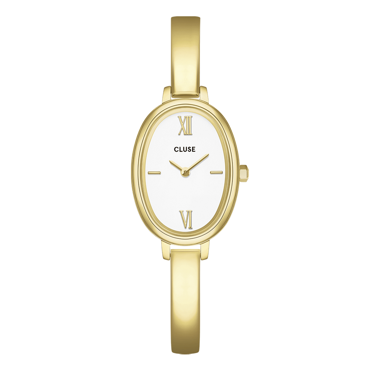 Cluse - L'Ovale goudkleurig stainless steel