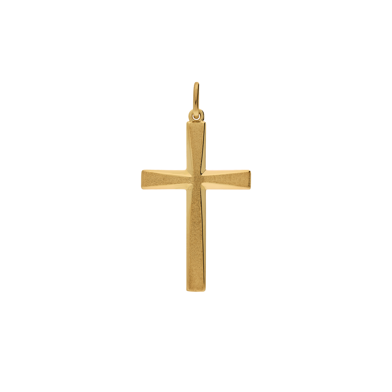 Zilveren goldplated hanger voor dames