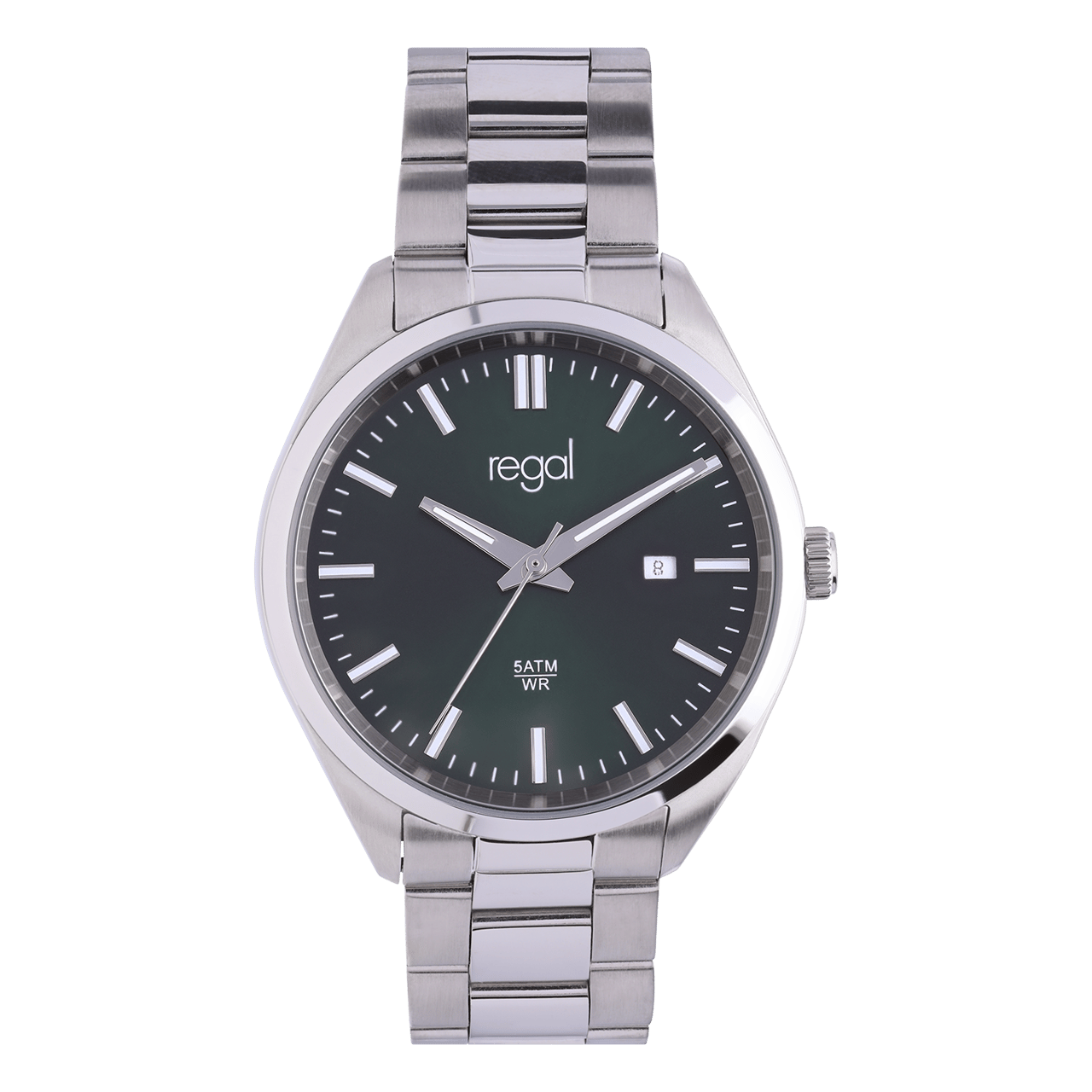 Moretime stainless steel herenhorloge zilver