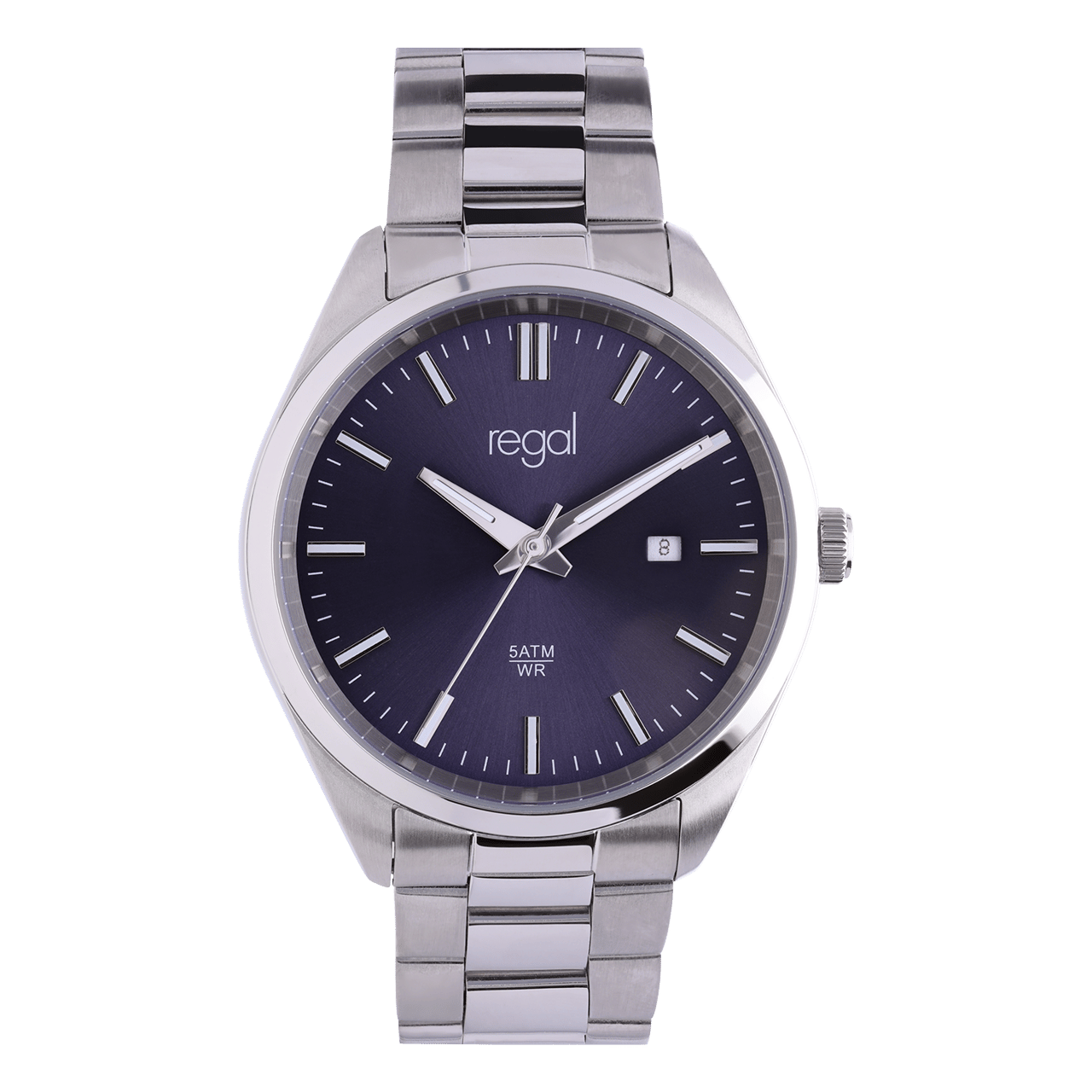 Regal heren horloge met stainless steel band