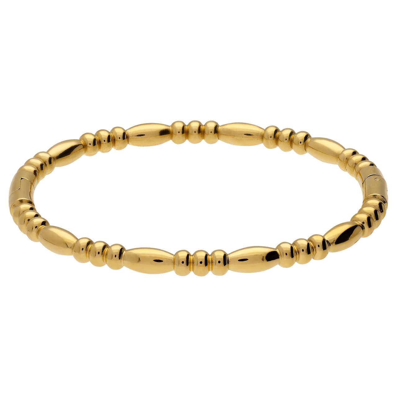 Stainless steel goldplated bangle 3om1