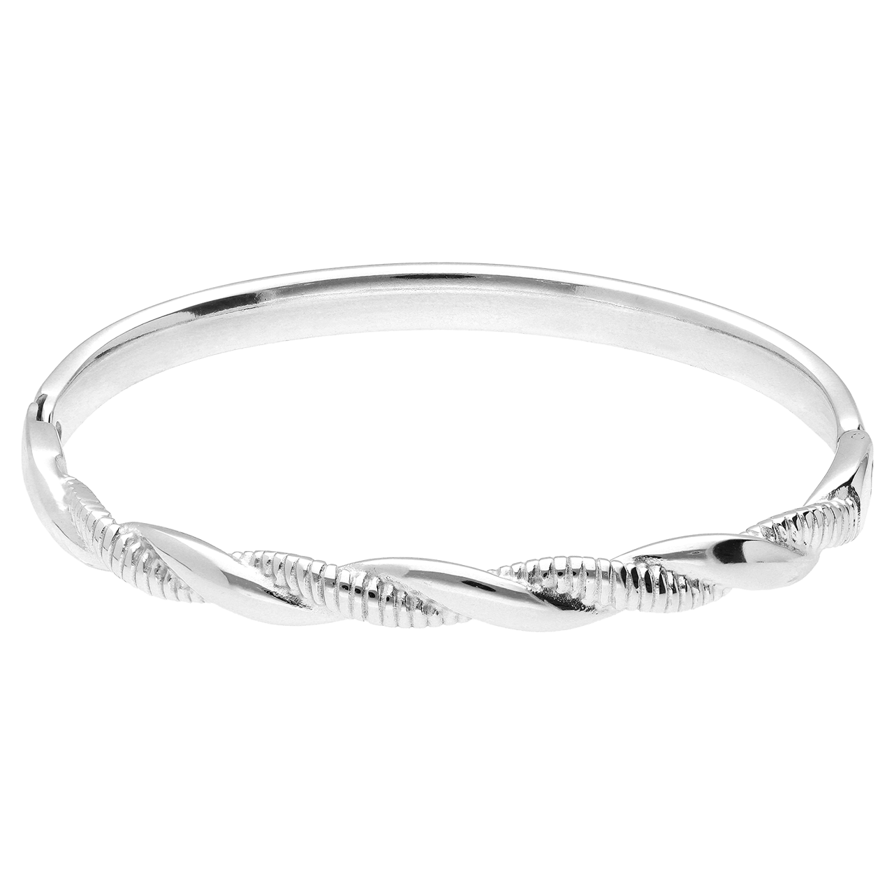 Stainless steel bangle voor dames