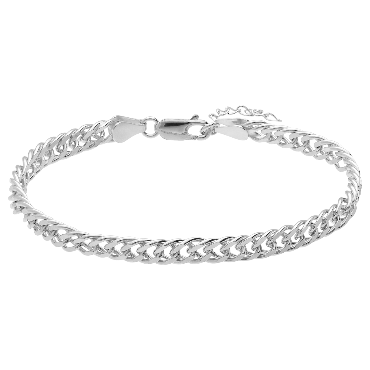 Zilveren herenarmband