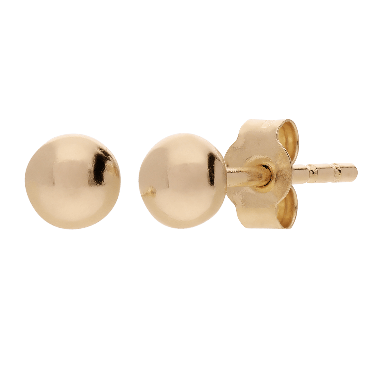 14 Karat goldene Ohrstecker für Damen