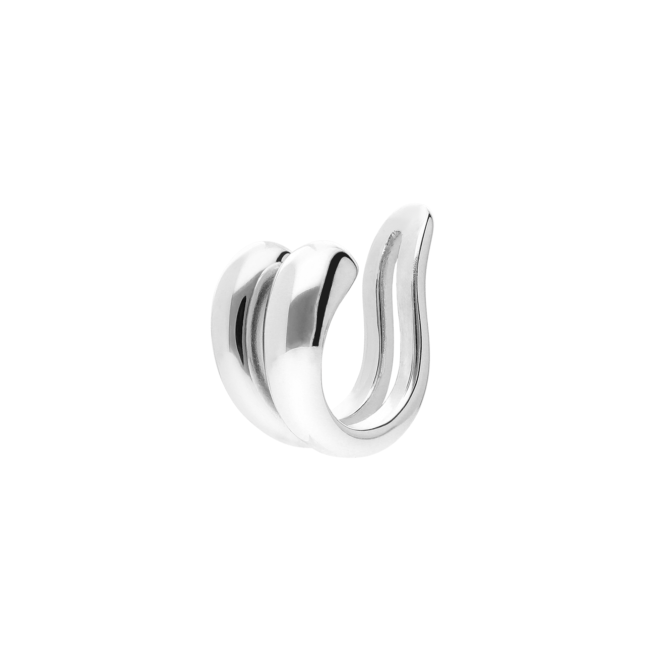 Silberne Ohrringe