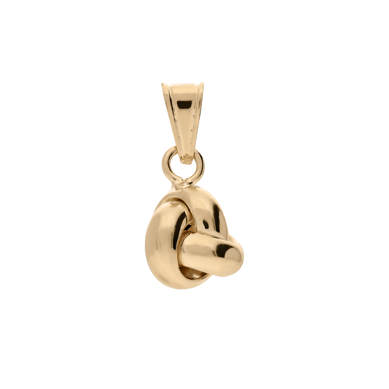 9-Karat-Anhänger mit Zirkonia für Damen