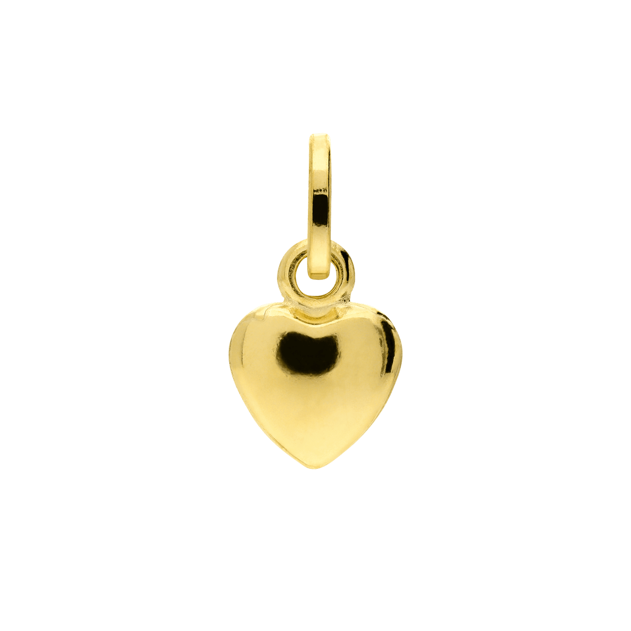 9 karaat hanger hart 6x8mm