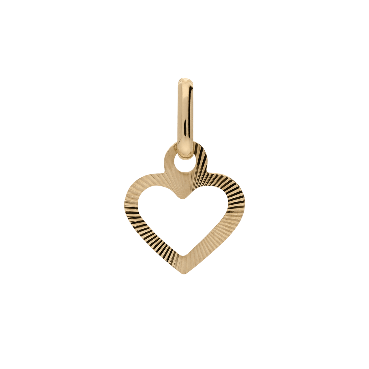 9 karaat hanger hart voor dames