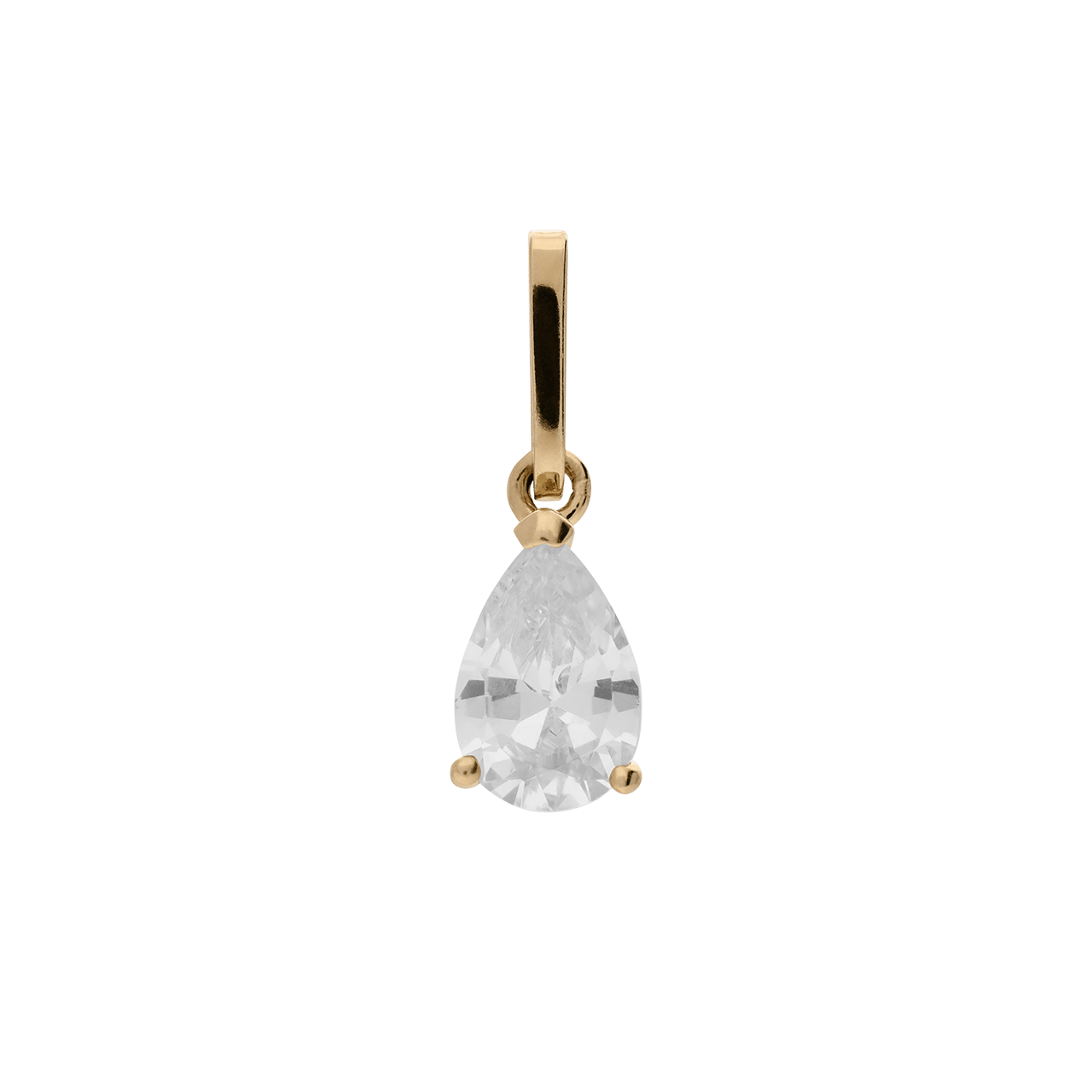 9 Karat Anhänger mit Zirkonia für Damen