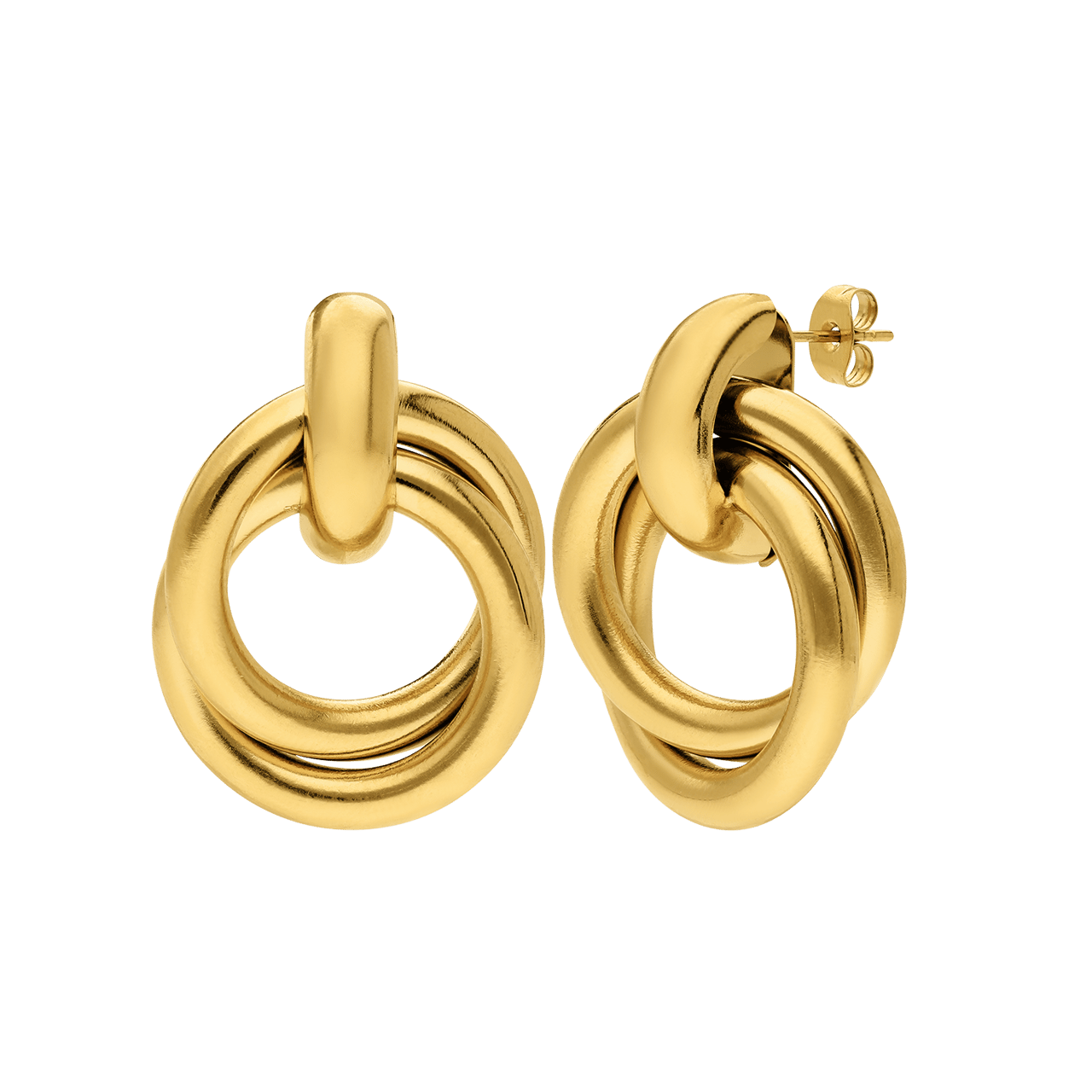Stainless steel oorknoppen ringen voor dames