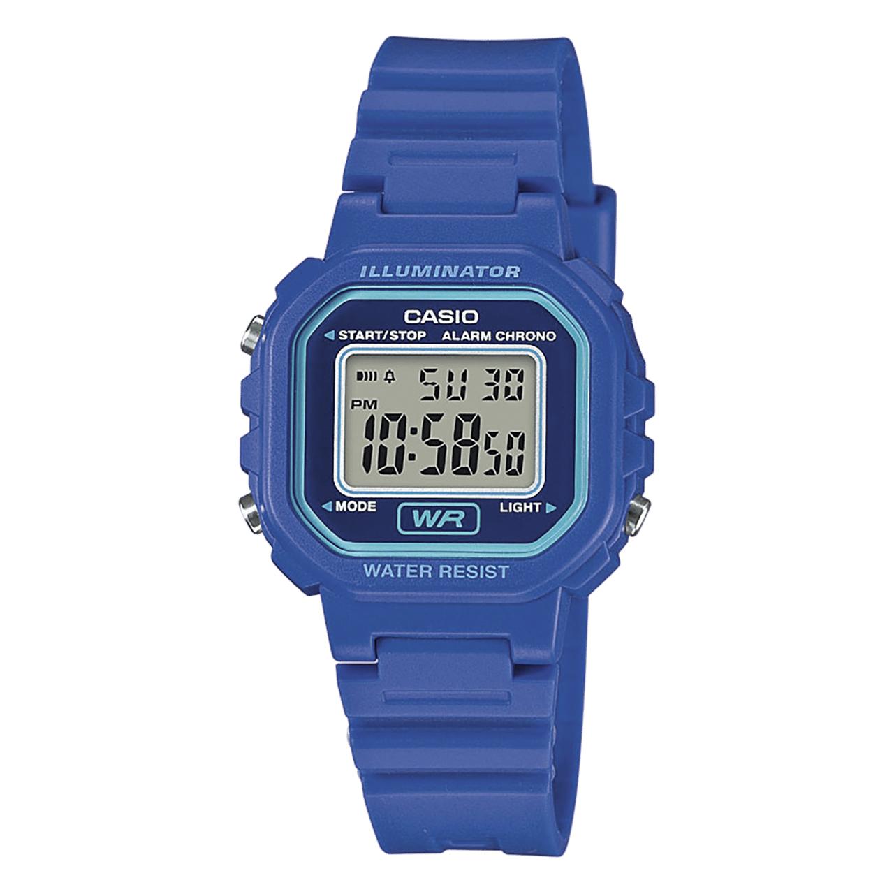 Casio Digitaal Kinder Horloge Blauw LA-20WH-2AEF