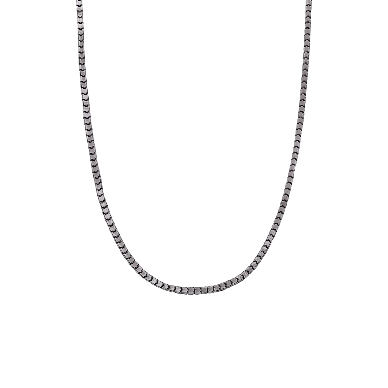 Stainless steel ketting met antique finish