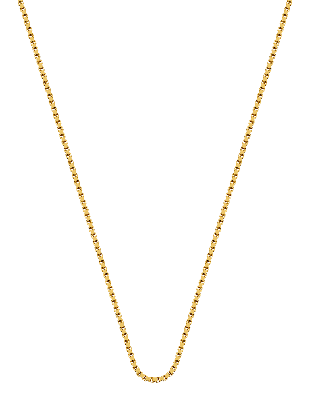 14K geelgouden ketting 60cm venetiaanschakel 1,2mm