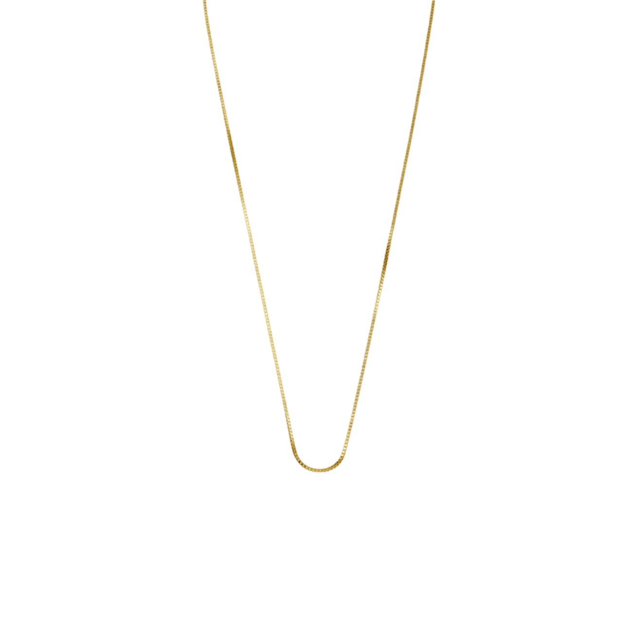 14K geelgouden ketting 42cm venetiaanschakel 0,7mm