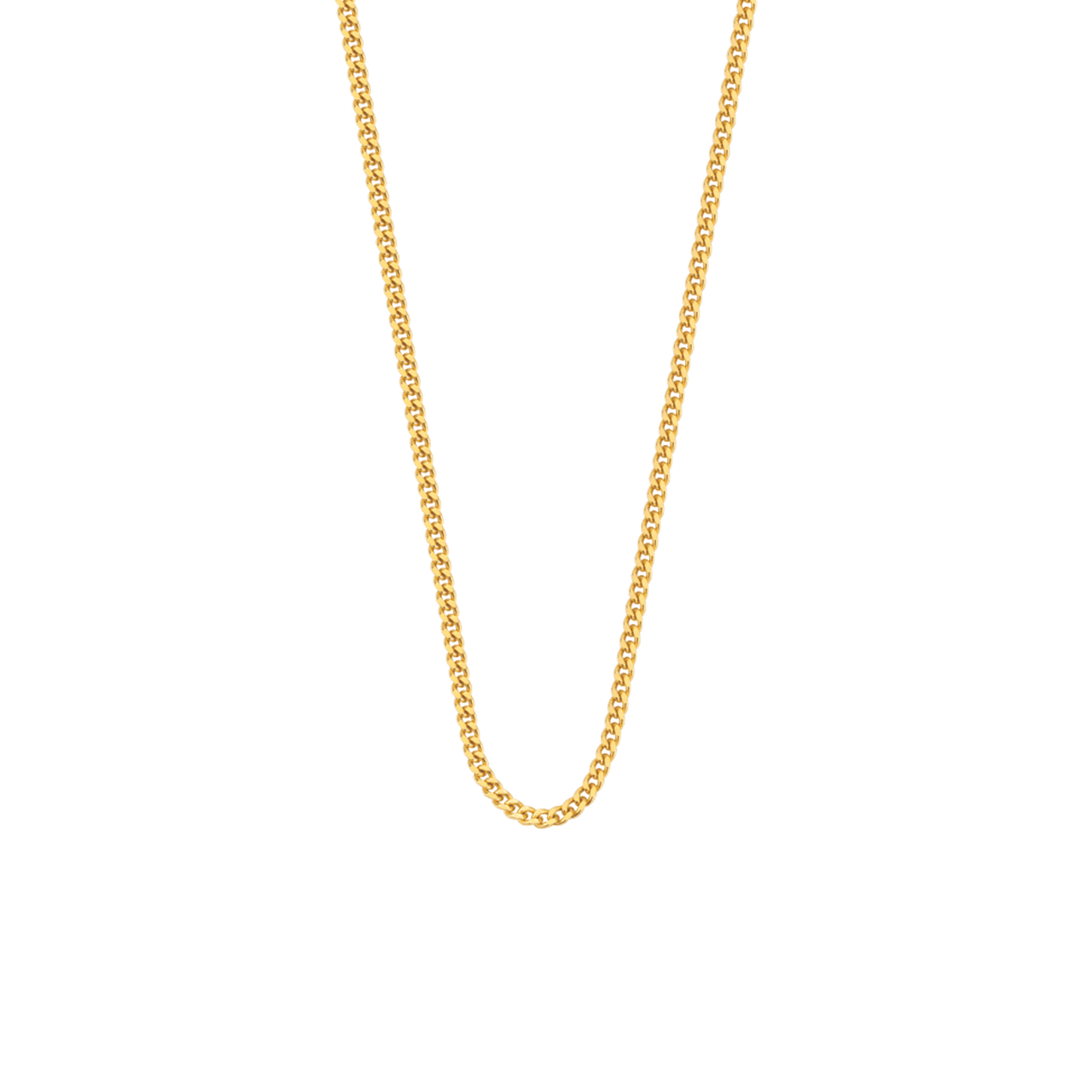 Halskette, 585 Gelbgold, 50 cm, Gourmetglieder 1,7 mm