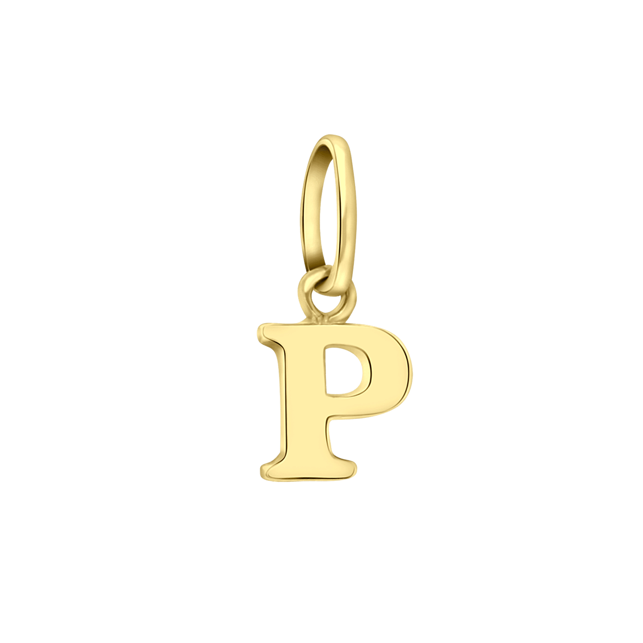 Buchstabenanhänger aus 14 Karat Gelbgold 585