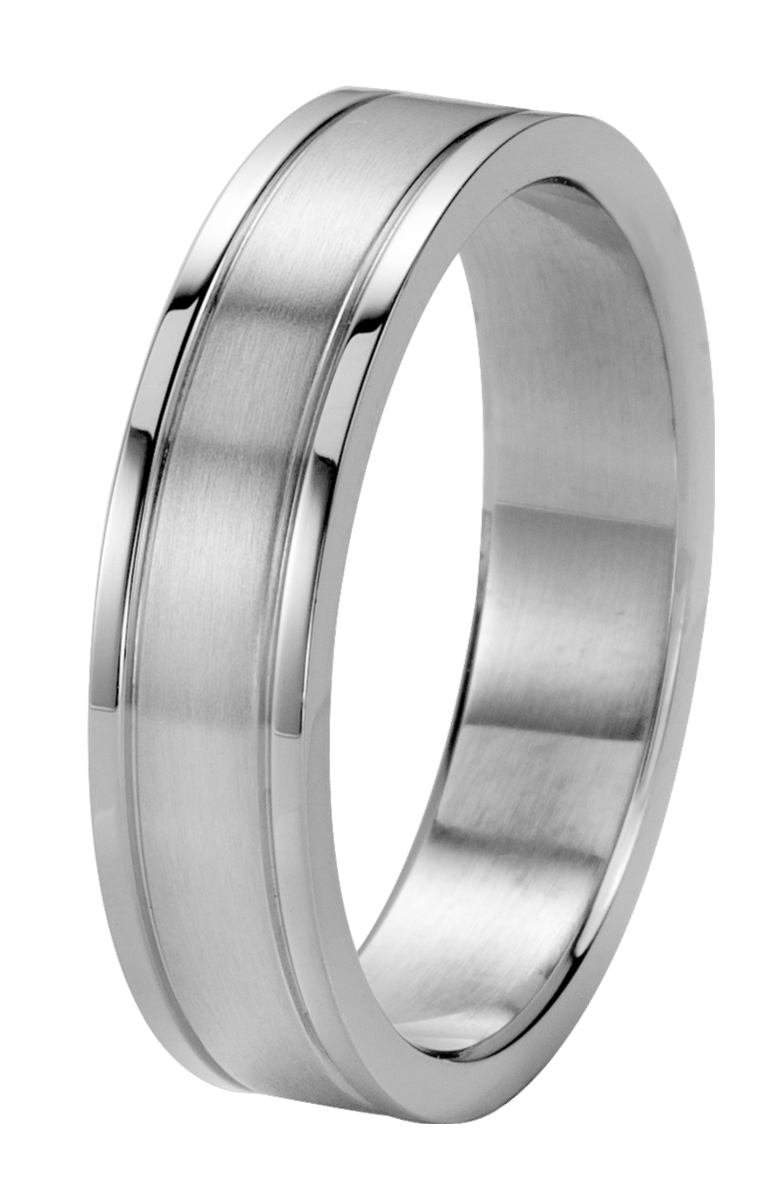 Stainless steel vriendschapsring Herenmodel