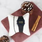 Casio Retro Digitaluhr Schwarz F-91W-1YEG