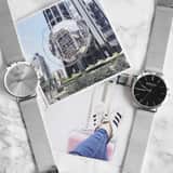 Donna Mae Dames Horloge Zilverkleurig