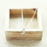 14 karaat gouden ketting hanger hart kristal voor dames