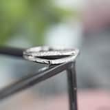 Silberring offen mit Zirkonia