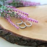 Zilveren ring met zirkonia