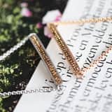 Plattenarmband, Edelstahl, Smoked Topaz-Kristall