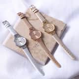 Colours by Kate horloge met een rose PU band