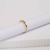 Zilveren goldplated ring voor dames
