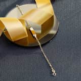 9-karätiges Plattenarmband Figaro