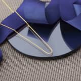9 karaat ketting diamond cut voor dames
