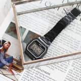 Regal digitaal horloge met een zwarte band