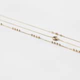 14 Karaat geelgouden armband bolletjes