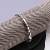 Gerecycled stainless steel armband mesh bar