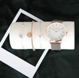 Armband, 925 Silber, mit Zirkonia