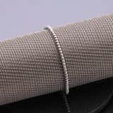 Armband aus Edelstahl, Kugelkette