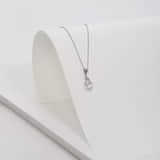Zilveren set kristal AB