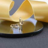 Ohrringe, 585 Gelbgold, 10 mm