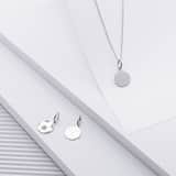 Anhänger, 925 Silber, Fußball