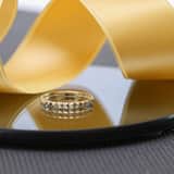 14 karaat geelgouden ring bewerkt