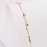 Zilveren goldplated bedelarmband travel