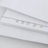 Zilveren bedelarmband harten