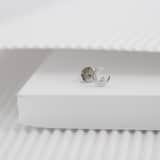 Ohrstecker, 925 Silber, Mond, Zirkonia