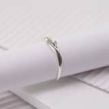 Ring, 925 Silber, Blatt, Bali Treasures