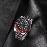 Marlow Miller Heren Horloge Zilverkleurig