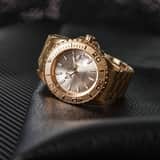 Marlow Miller horloge met goudkleurige stainless steel band