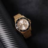 Marlow Miller Armbanduhr mit goldfarbenem Armband