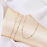 Armband, 925 Silber, vergoldet, Süßwasserperlen
