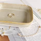 14 Karaat gouden ring hart met ronde zirkonia